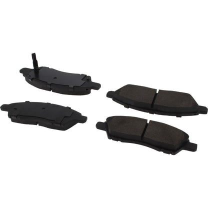 Centric Parts Disc Brake Pad Set Semi-Metallic with Shims for 2012-2019 Nissan March Micra Note Tiida Versa 102.15920