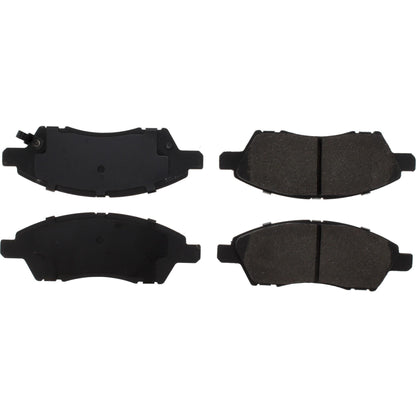 Centric Parts Disc Brake Pad Set Semi-Metallic with Shims for 2012-2019 Nissan March Micra Note Tiida Versa 102.15920