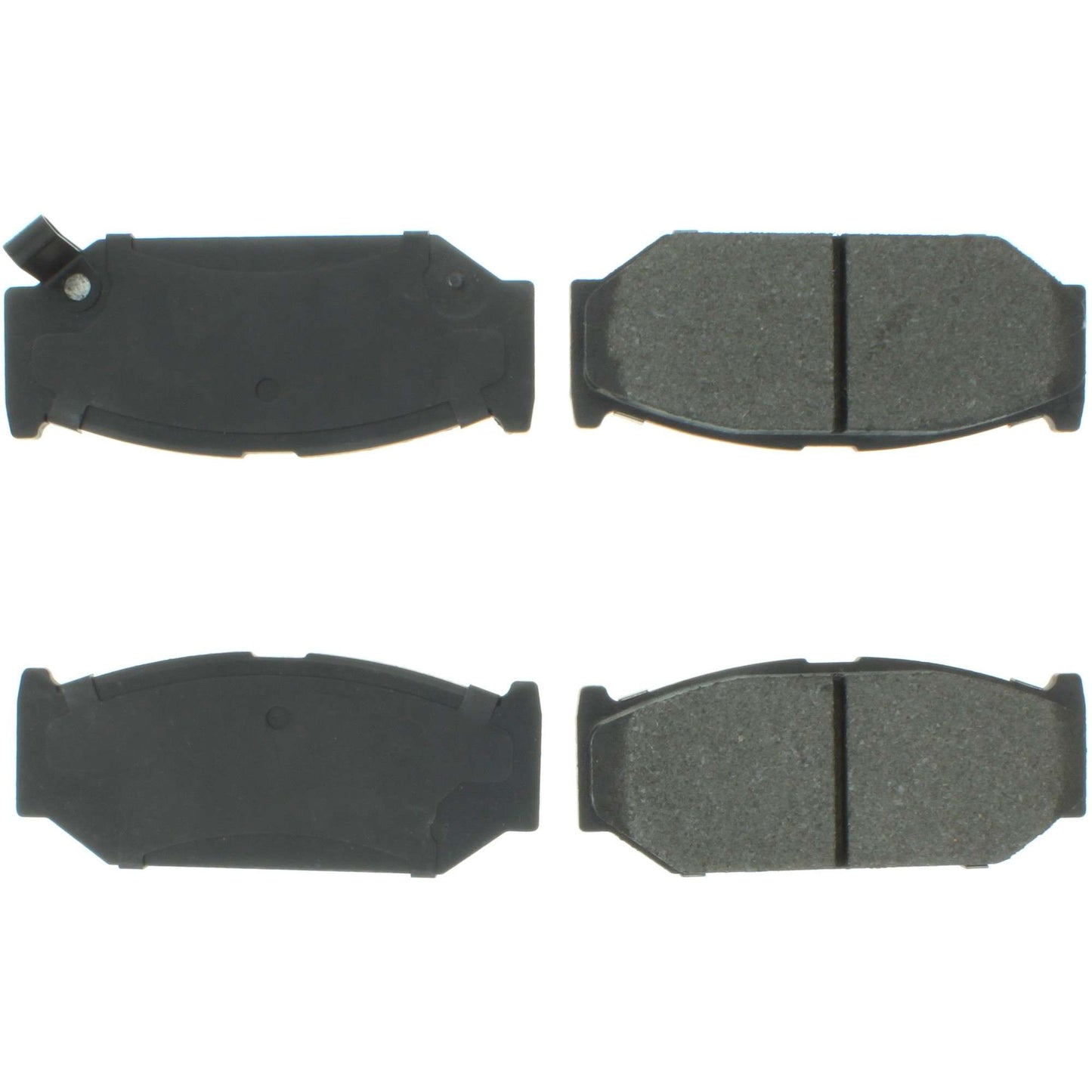 Centric Parts Disc Brake Pad Set with Semi-Metallic compounds for 102.16140