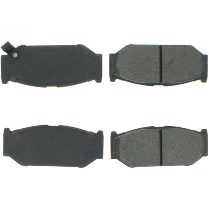 Centric Parts Disc Brake Pad Set with Semi-Metallic compounds for 102.16140