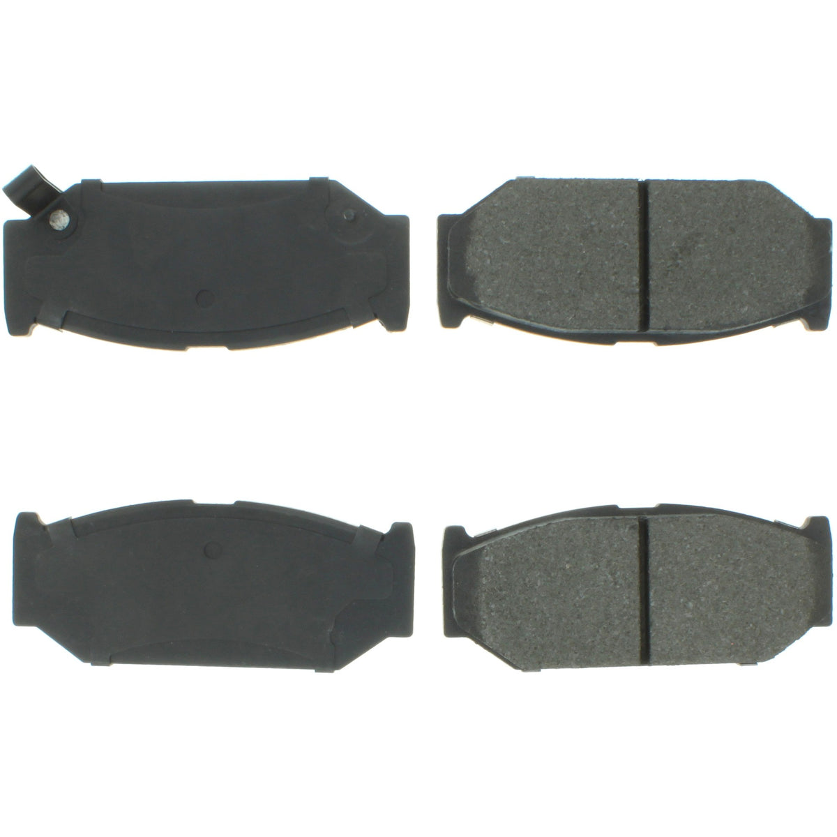 Centric Parts Disc Brake Pad Set with Semi-Metallic compounds for 102.16140