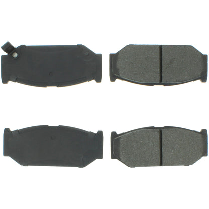 Centric Parts Disc Brake Pad Set with Semi-Metallic compounds for 102.16140