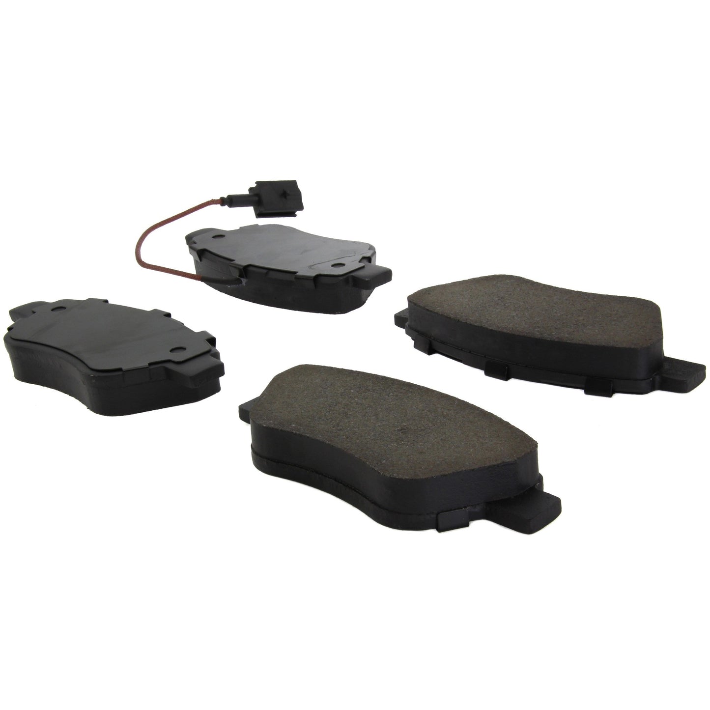 Centric Parts Disc Brake Pad Set Semi-Metallic with Shims for 2009-2010 Fiat 500 102.16160