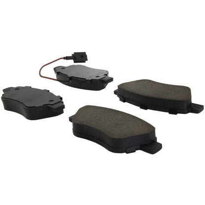 Centric Parts Disc Brake Pad Set Semi-Metallic with Shims for 2009-2010 Fiat 500 102.16160