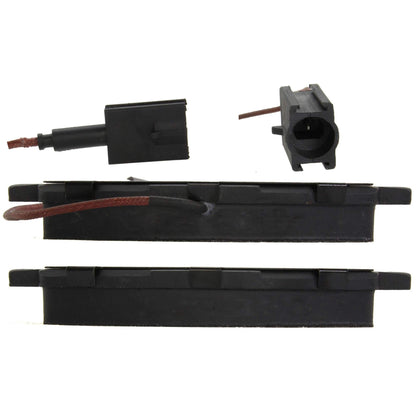 Centric Parts Disc Brake Pad Set Semi-Metallic with Shims for 2009-2010 Fiat 500 102.16160