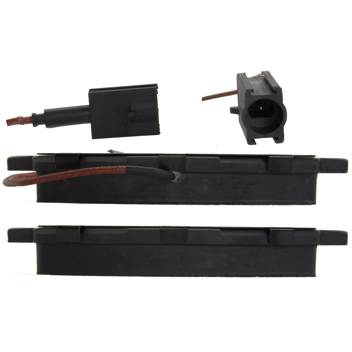 Centric Parts Disc Brake Pad Set Semi-Metallic with Shims for 2009-2010 Fiat 500 102.16160