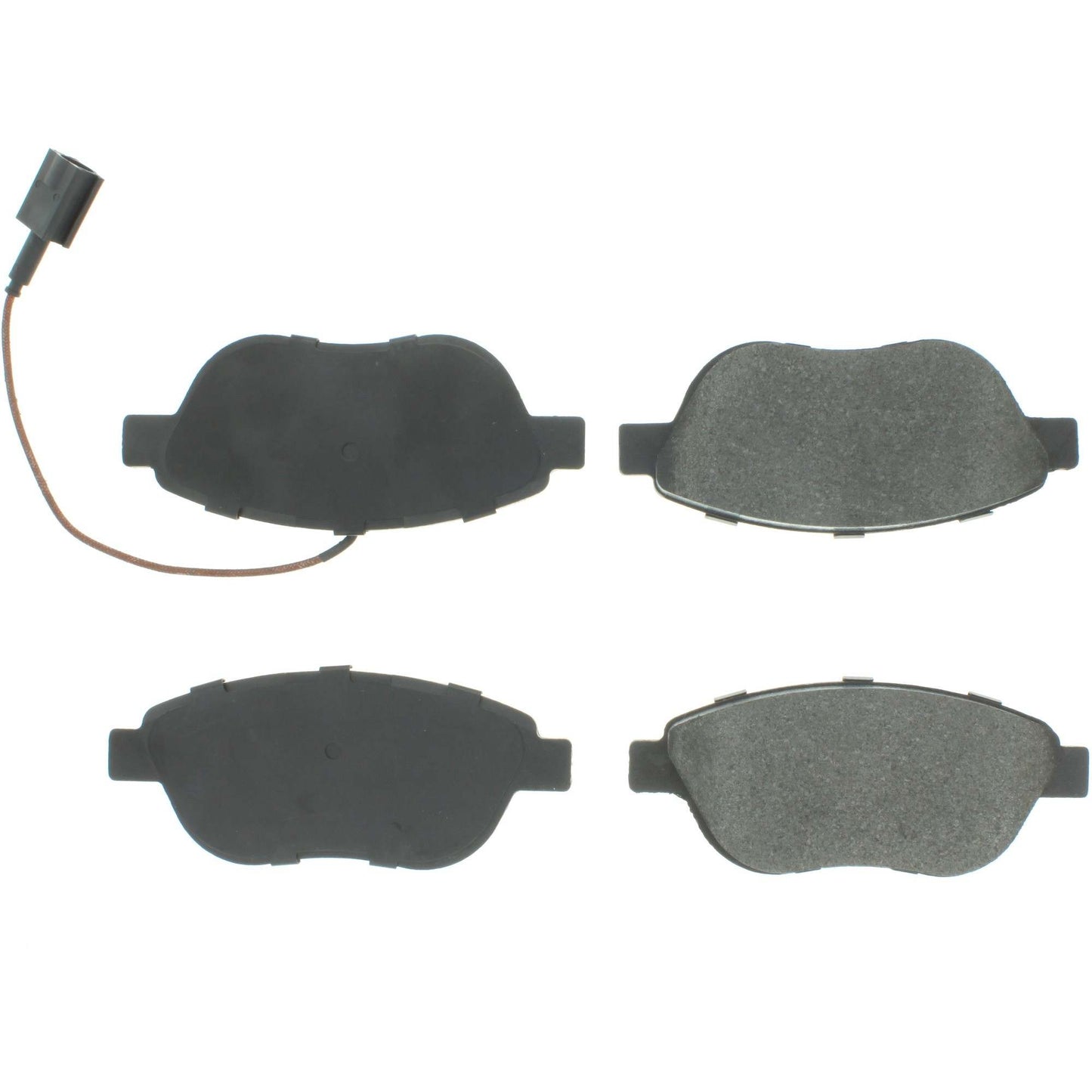 Centric Parts Disc Brake Pad Set Semi-Metallic with Shims for 2011 Fiat Linea 102.16180