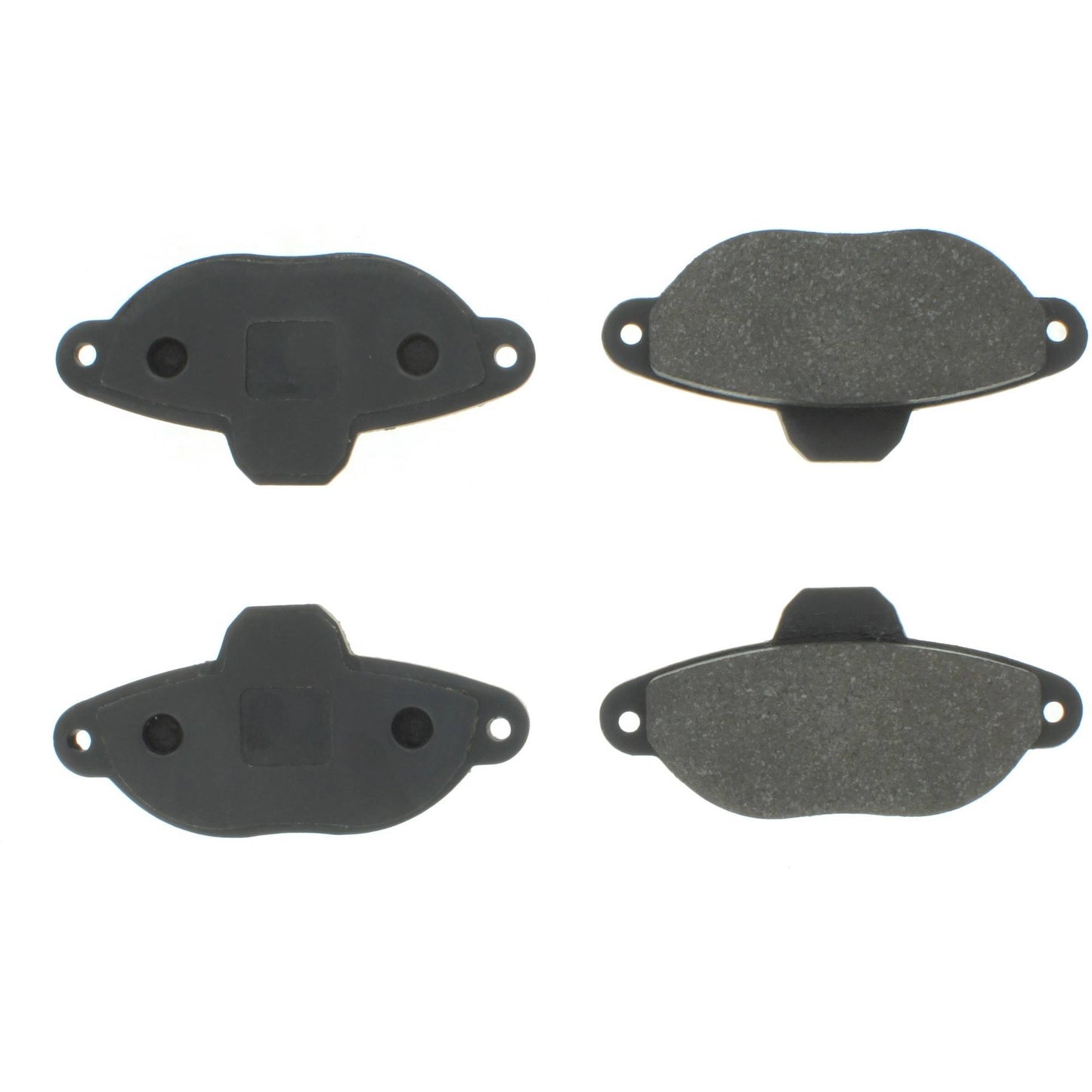 Centric Parts Disc Brake Pad Set Semi-Metallic with Shims for 2007-2012 Fiat Panda 102.16190
