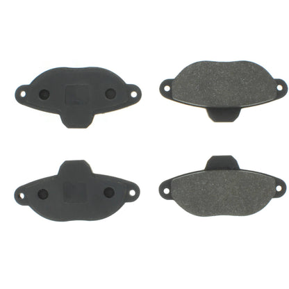 Centric Parts Disc Brake Pad Set Semi-Metallic with Shims for 2007-2012 Fiat Panda 102.16190