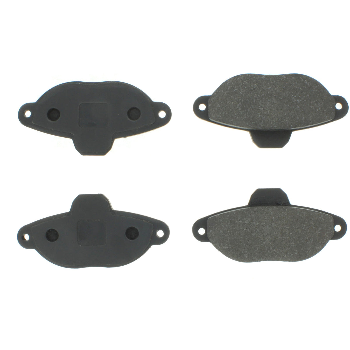 Centric Parts Disc Brake Pad Set Semi-Metallic with Shims for 2007-2012 Fiat Panda 102.16190