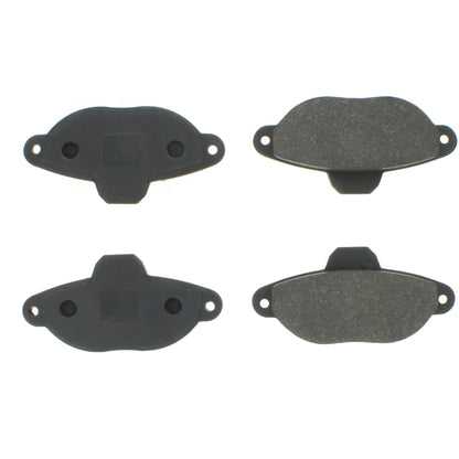 Centric Parts Disc Brake Pad Set Semi-Metallic with Shims for 2007-2012 Fiat Panda 102.16190