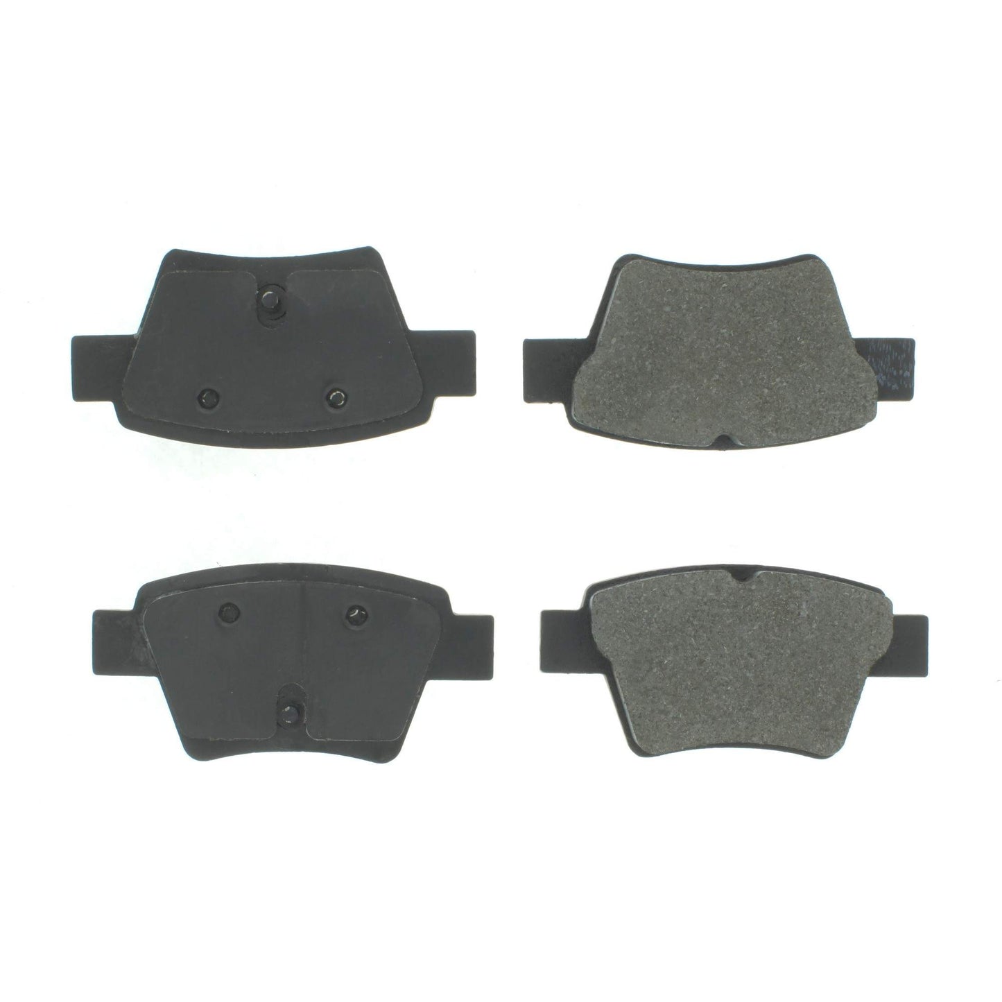 Centric Parts Disc Brake Pad Set Semi-Metallic with Shims for 2010-2011 Peugeot 207 102.16210