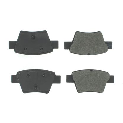 Centric Parts Disc Brake Pad Set Semi-Metallic with Shims for 2010-2011 Peugeot 207 102.16210