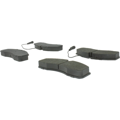 Centric Parts Disc Brake Pad Set Semi-Metallic with Shims for 2008-2009, 2011-2016 Nissan Cabstar 102.16220