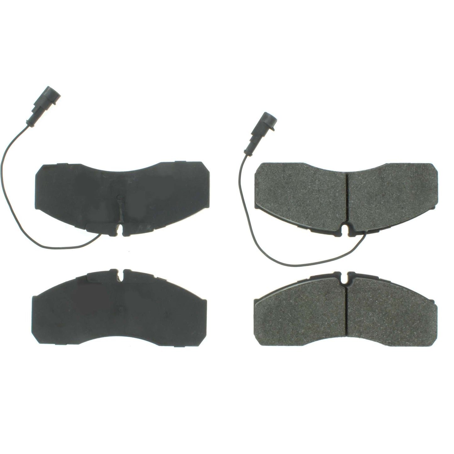Centric Parts Disc Brake Pad Set Semi-Metallic with Shims for 2008-2009, 2011-2016 Nissan Cabstar 102.16220