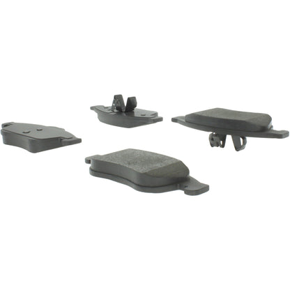 Centric Parts Disc Brake Pad Set Semi-Metallic with Shims for 2018 Renault Captur, 2013-2018 Duster, 2011-2015 Fluence, 2019 Oroch 102.16270