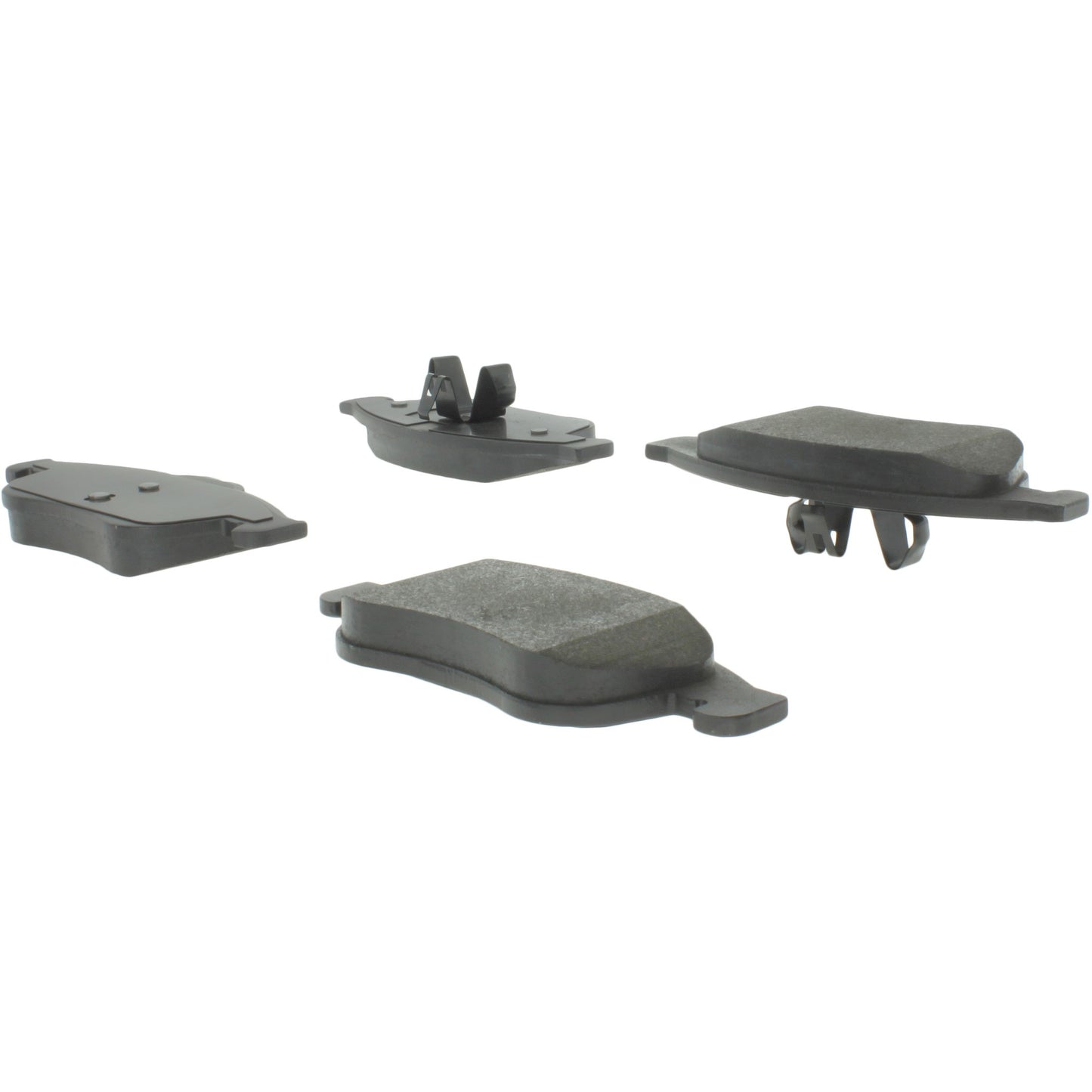 Centric Parts Disc Brake Pad Set Semi-Metallic with Shims for 2018 Renault Captur, 2013-2018 Duster, 2011-2015 Fluence, 2019 Oroch 102.16270