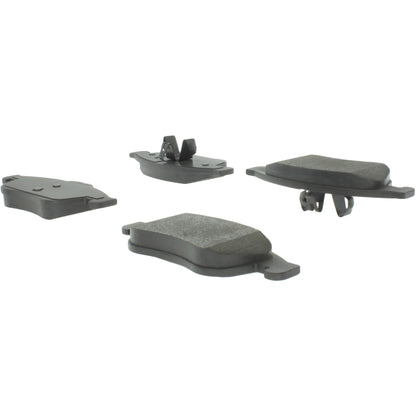 Centric Parts Disc Brake Pad Set Semi-Metallic with Shims for 2018 Renault Captur, 2013-2018 Duster, 2011-2015 Fluence, 2019 Oroch 102.16270