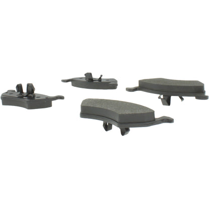 Centric Parts Disc Brake Pad Set Semi-Metallic with Shims for 2009-2013 Volkswagen Gol 102.16410