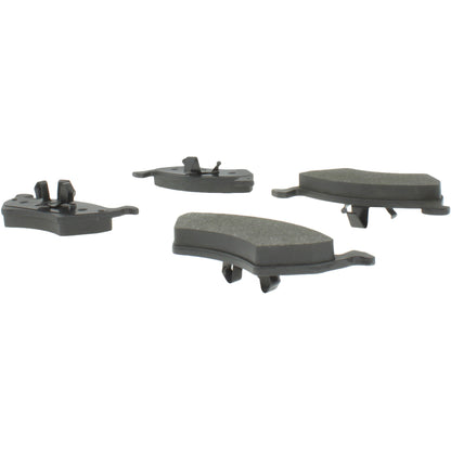 Centric Parts Disc Brake Pad Set Semi-Metallic with Shims for 2009-2013 Volkswagen Gol 102.16410