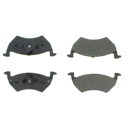 Centric Parts Disc Brake Pad Set Semi-Metallic with Shims for 2009-2013 Volkswagen Gol 102.16410
