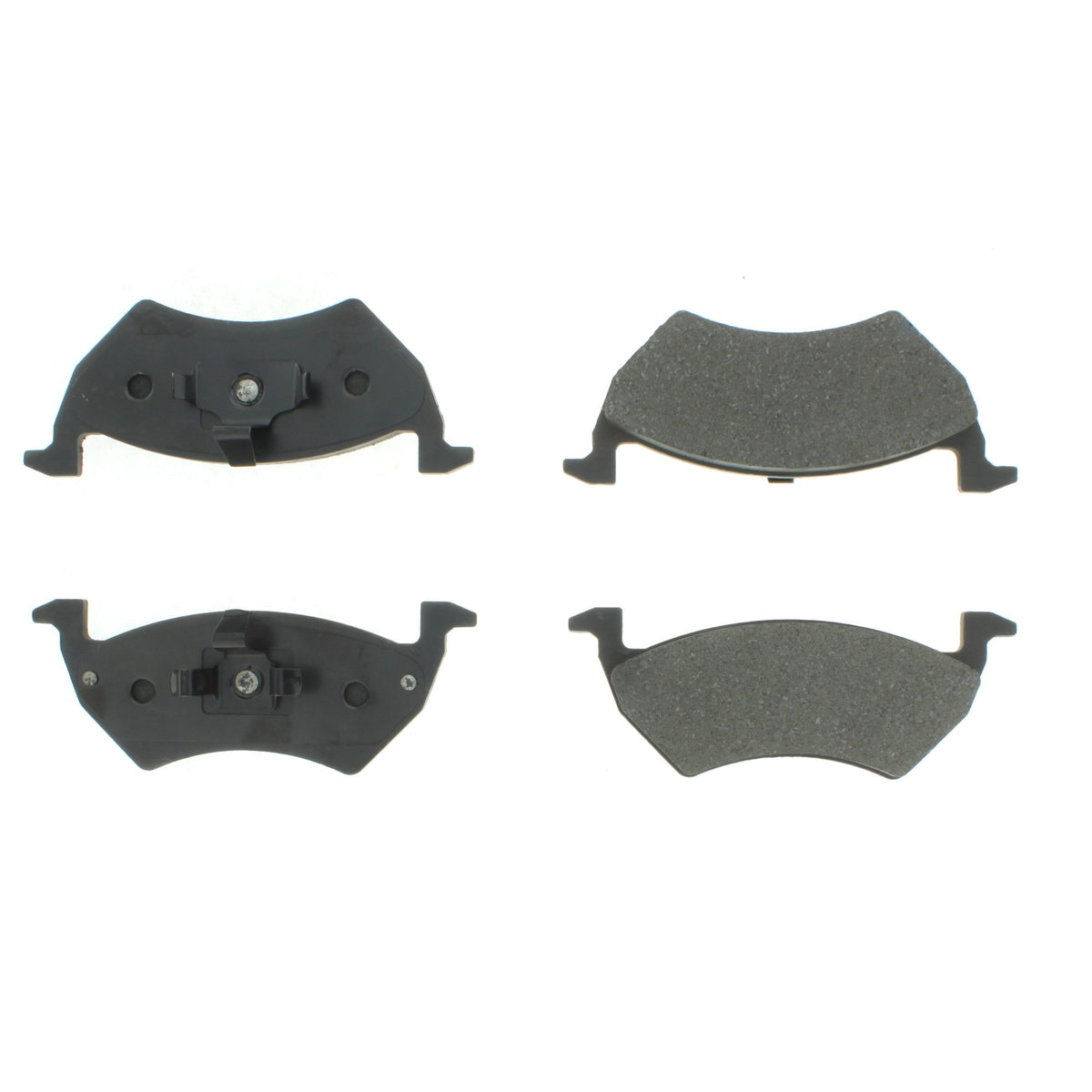 Centric Parts Disc Brake Pad Set Semi-Metallic with Shims for 2009-2013 Volkswagen Gol 102.16410