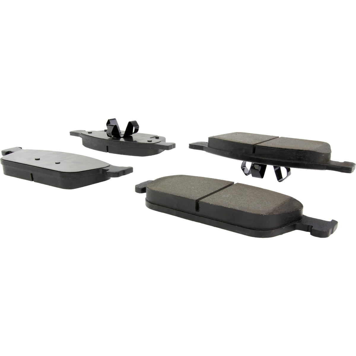 Centric Parts Disc Brake Pad Set Semi-Metallic with Shims for 2013-2018 Ford Focus, 2022 Transit Connect 102.16450