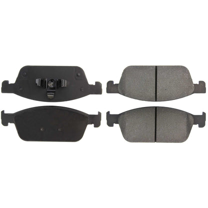 Centric Parts Disc Brake Pad Set Semi-Metallic with Shims for 2013-2018 Ford Focus, 2022 Transit Connect 102.16450