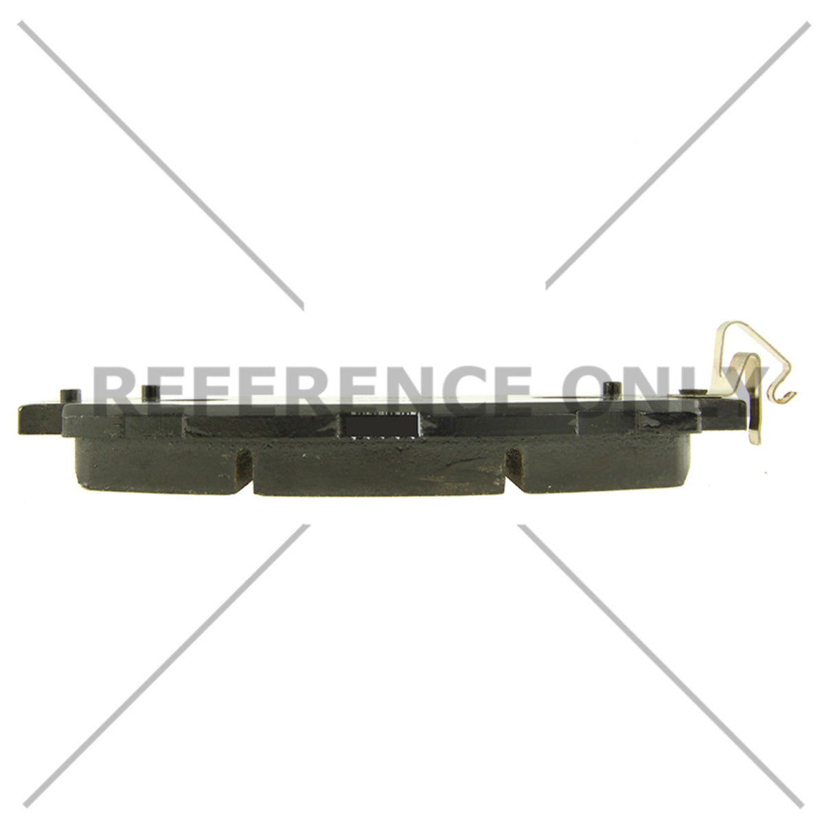 Centric Parts Disc Brake Pad Set Semi-Metallic with Shims for 2013-2023 Nissan Altima 2014-2018 Leaf 102.16500