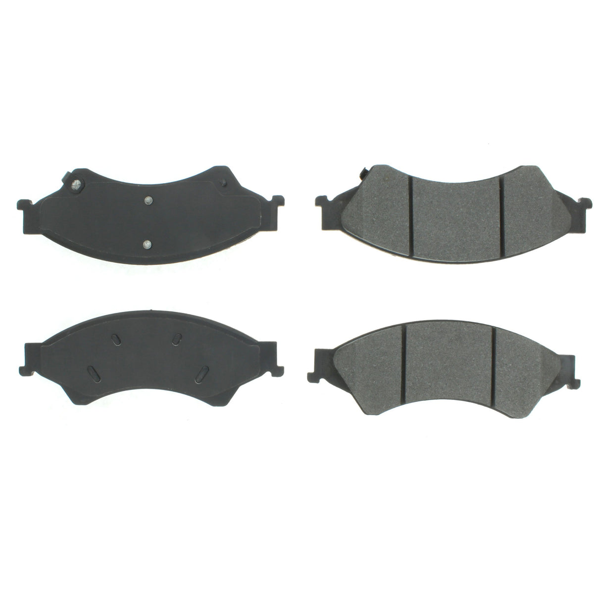 Centric Parts Disc Brake Pad Set Semi-Metallic with Shims for 2013-2017 Ford Ranger 102.16760