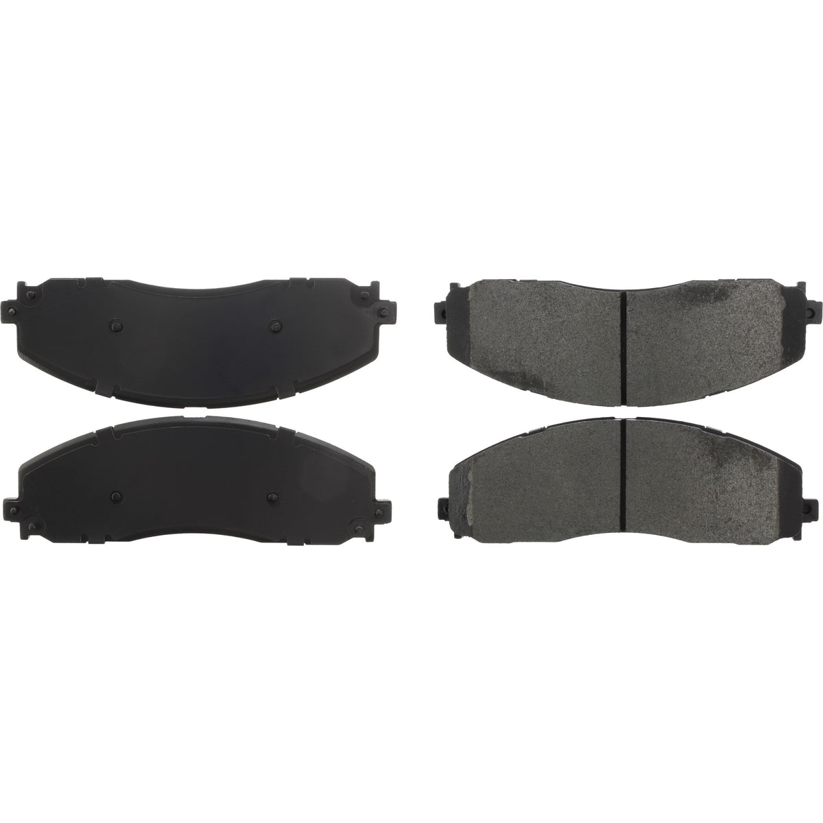Centric Parts Disc Brake Pad Set Semi-Metallic with Shims for 2021-2012 Ford F-250/F-350 Super Duty, 2016-2013 Ford F-450 102.16800