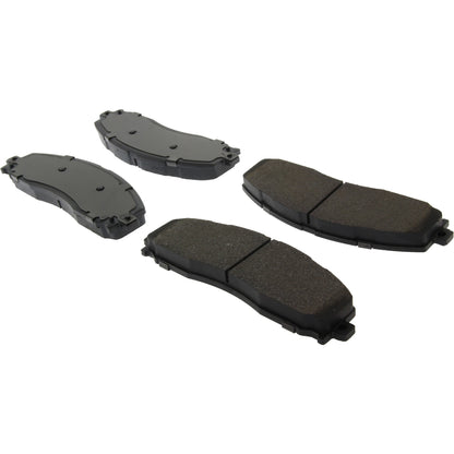 Centric Parts Disc Brake Pad Set Semi-Metallic with Shims for 2021-2012 Ford F-250 Super Duty, 2021-2012 Ford F-350 Super Duty, 2016-2013 Ford F-450 Super Duty 102.16910