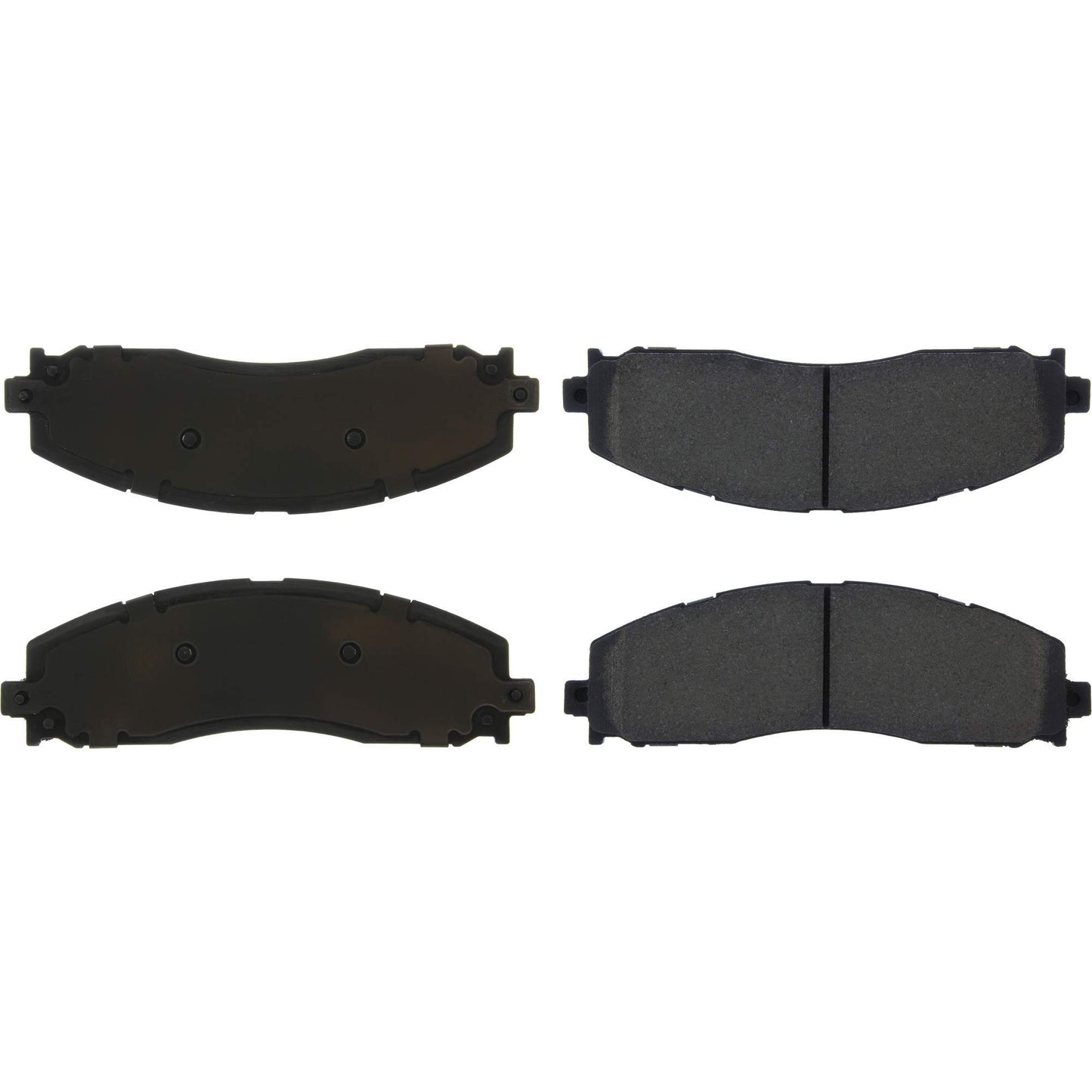 Centric Parts Disc Brake Pad Set Semi-Metallic with Shims for 2021-2012 Ford F-250 Super Duty, 2021-2012 Ford F-350 Super Duty, 2016-2013 Ford F-450 Super Duty 102.16910
