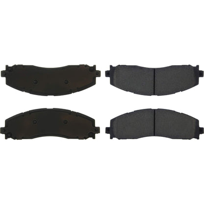 Centric Parts Disc Brake Pad Set Semi-Metallic with Shims for 2021-2012 Ford F-250 Super Duty, 2021-2012 Ford F-350 Super Duty, 2016-2013 Ford F-450 Super Duty 102.16910