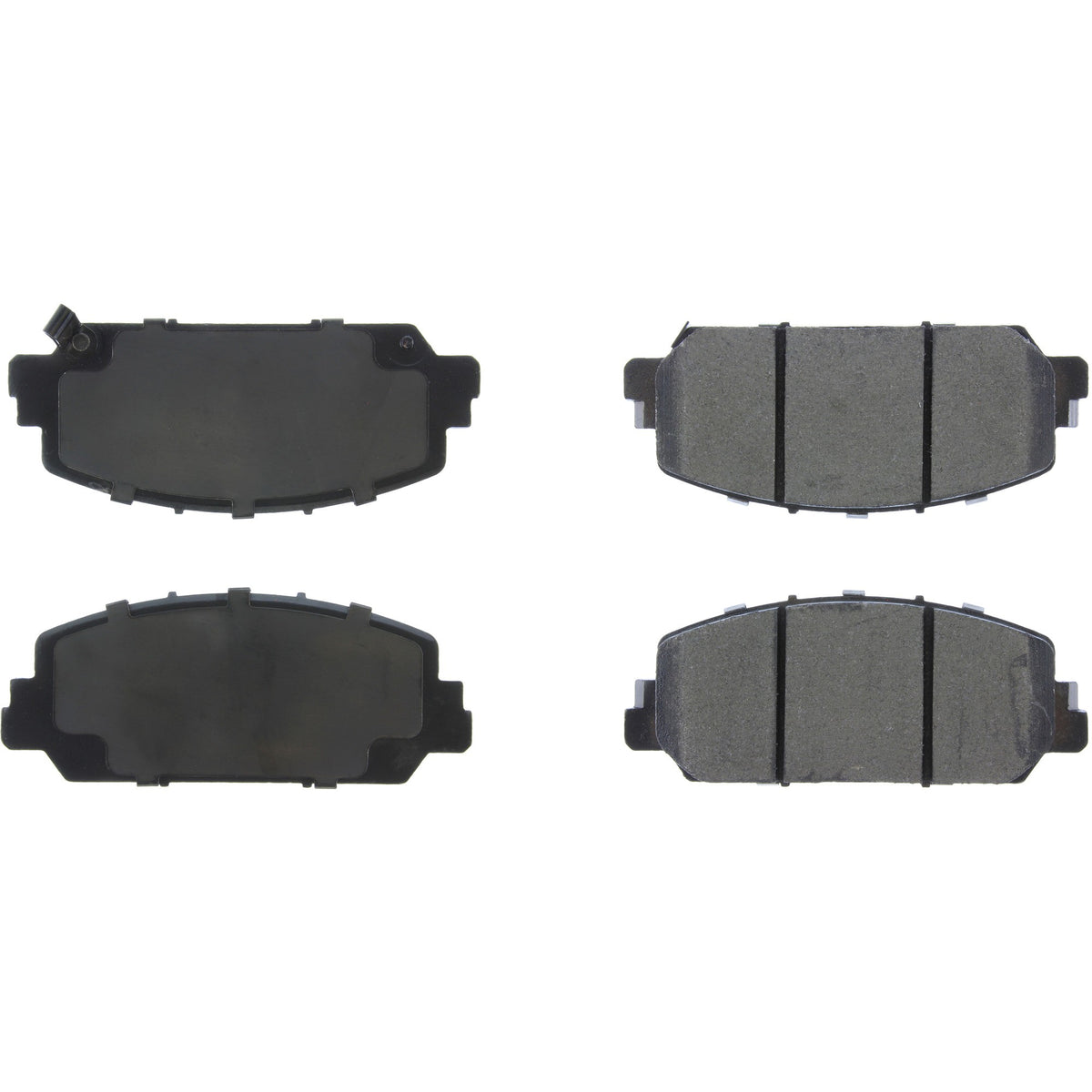 Centric Parts Disc Brake Pad Set Semi-Metallic with Shims for 2021-2016 Acura ILX, 2018-2013 RDX, 2020-2014 RLX, 2017-2016 Honda Accord, 2020-2017 Civic 102.16970