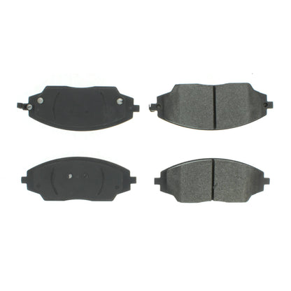 Centric Parts Disc Brake Pad Set Semi-Metallic with Shims for 2012-2015 Chevrolet Sonic 102.17020