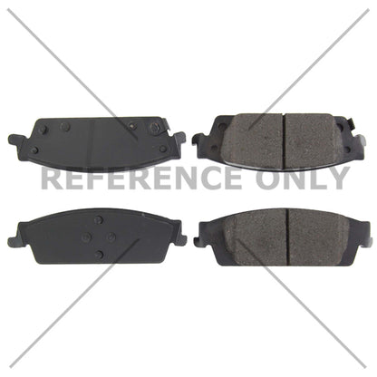 Centric Parts Disc Brake Pad Set Semi-Metallic with Shims for 2015-2020 Cadillac Escalade 102.17070