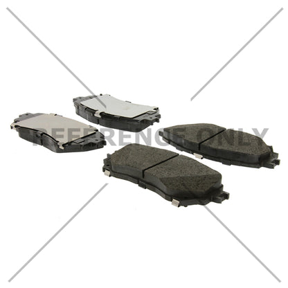 Centric Parts Disc Brake Pad Set Semi-Metallic with Shims for 2014-2021 Mazda 6 102.17110