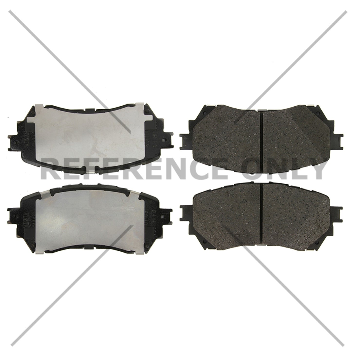 Centric Parts Disc Brake Pad Set Semi-Metallic with Shims for 2014-2021 Mazda 6 102.17110