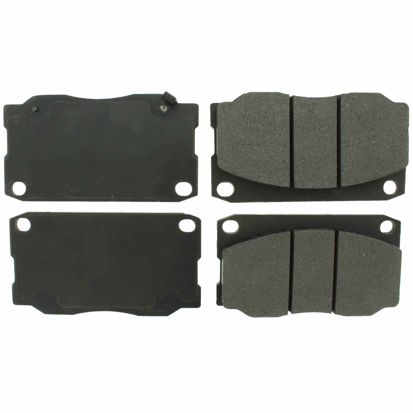 Centric Parts Disc Brake Pad Set Semi-Metallic with Shims 102.17160
