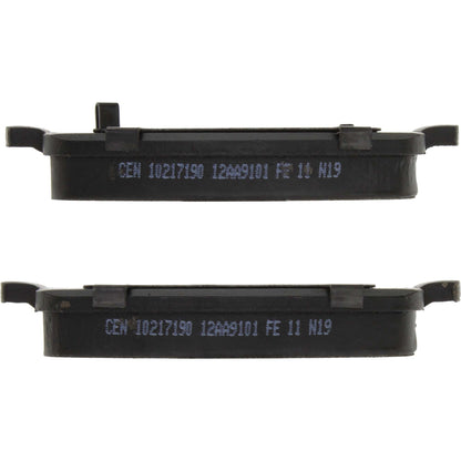 Centric Parts Disc Brake Pad Set Semi-Metallic with Shims for 2016-2012 Chrysler Town & Country, Dodge Grand Caravan 2016-2012 Journey 2012 Ram C/V 2015-2013 Volkswagen Routan 2014-2012 102.17190