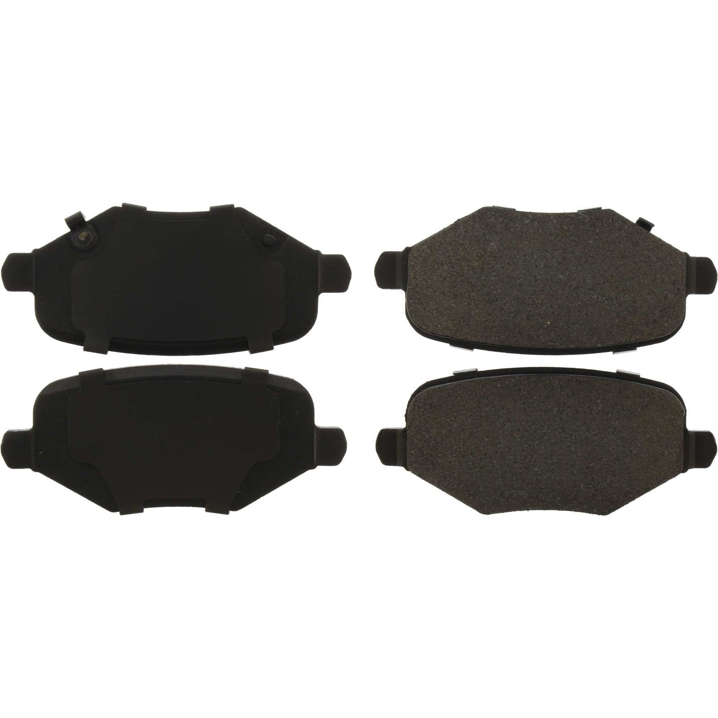 Centric Parts Disc Brake Pad Set Semi-Metallic with Shims for 2016-2012 Chrysler Town & Country, Dodge Grand Caravan 2016-2012 Journey 2012 Ram C/V 2015-2013 Volkswagen Routan 2014-2012 102.17190