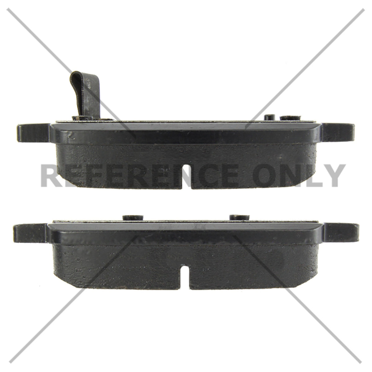 Centric Parts Disc Brake Pad Set Semi-Metallic with Shims for 2014-2020 Fiat 500L 102.17220