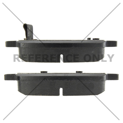 Centric Parts Disc Brake Pad Set Semi-Metallic with Shims for 2014-2020 Fiat 500L 102.17220