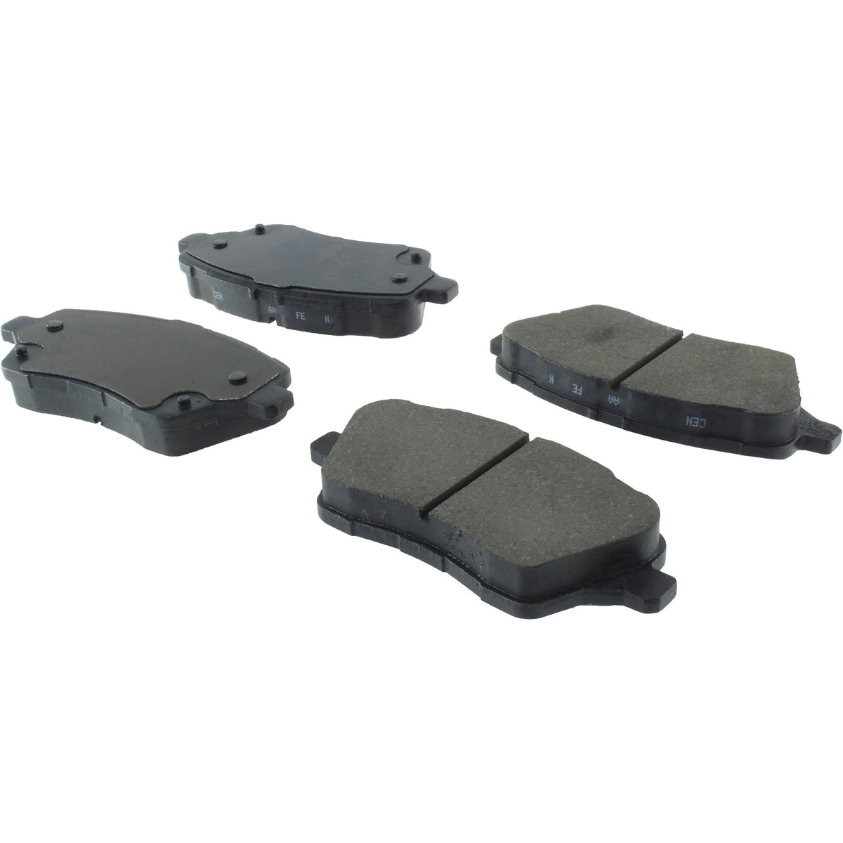 Centric Parts Disc Brake Pad Set Semi-Metallic with Shims for 2014-2019 Ford Fiesta 102.17300