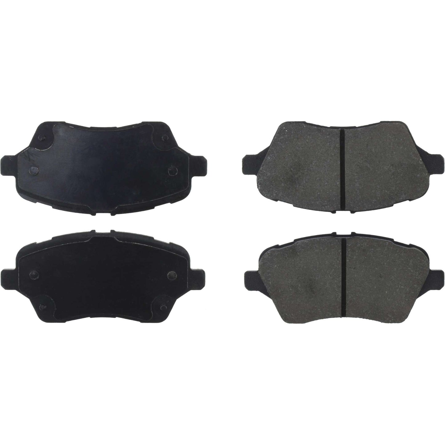 Centric Parts Disc Brake Pad Set Semi-Metallic with Shims for 2014-2019 Ford Fiesta 102.17300