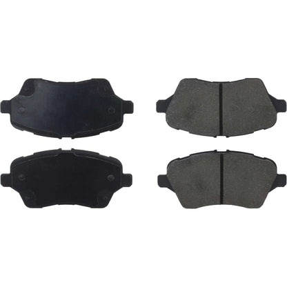 Centric Parts Disc Brake Pad Set Semi-Metallic with Shims for 2014-2019 Ford Fiesta 102.17300