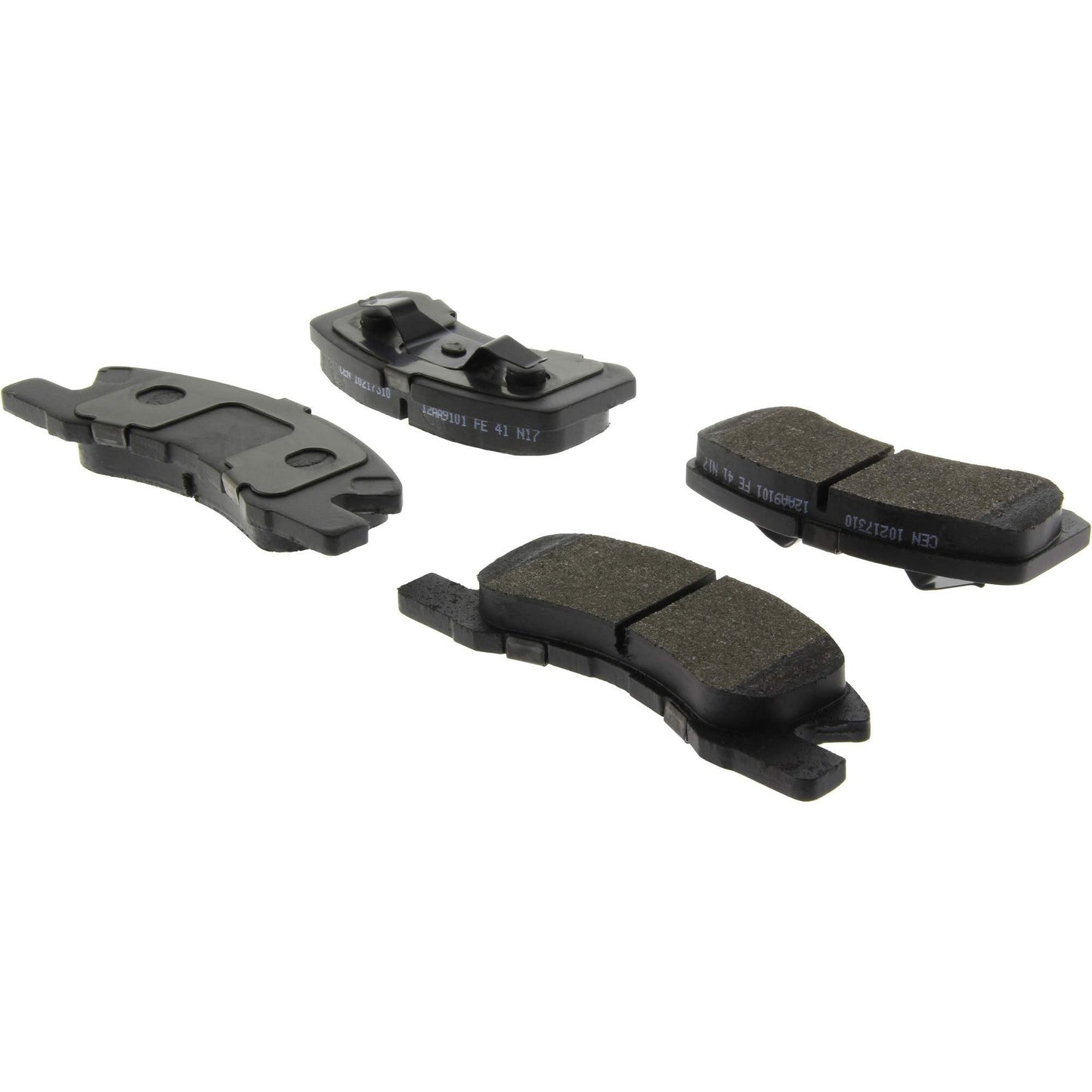 Centric Parts Disc Brake Pad Set Semi-Metallic with Shims for 2019-2016 Dodge Attitude 2020-2014 Mitsubishi Mirage 2020-2017 Mirage G4 102.17310