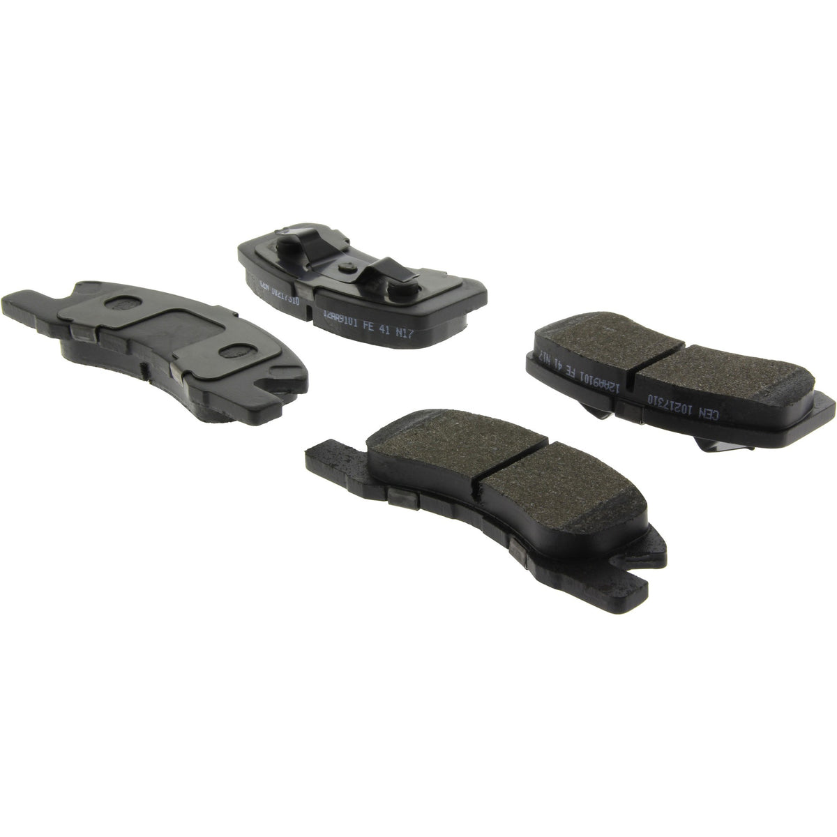 Centric Parts Disc Brake Pad Set Semi-Metallic with Shims for 2019-2016 Dodge Attitude 2020-2014 Mitsubishi Mirage 2020-2017 Mirage G4 102.17310