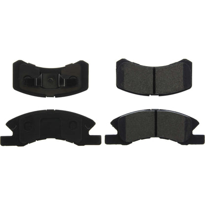 Centric Parts Disc Brake Pad Set Semi-Metallic with Shims for 2019-2016 Dodge Attitude 2020-2014 Mitsubishi Mirage 2020-2017 Mirage G4 102.17310